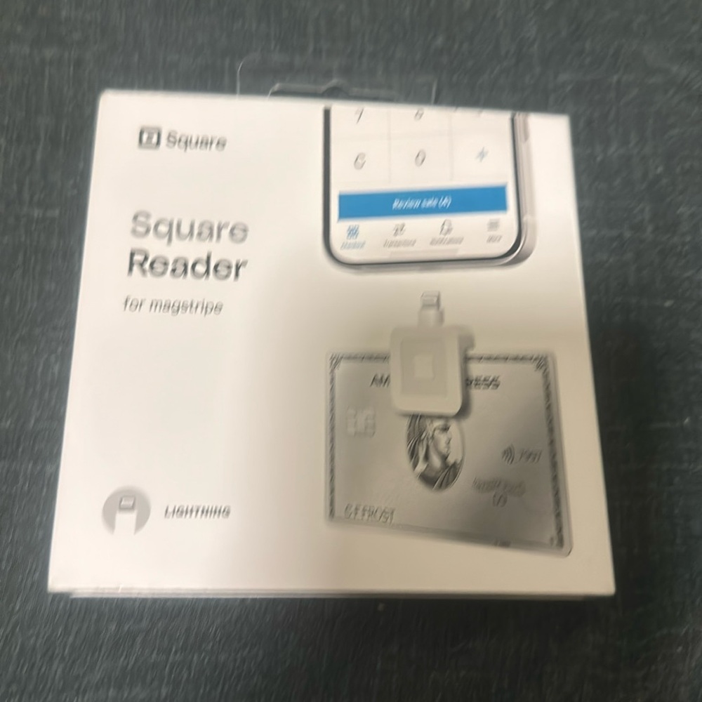 Brand new Square Reader never open yet